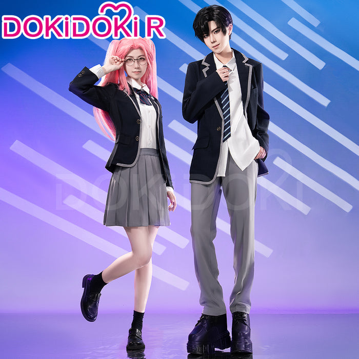 【Ready For Ship】【Last Batch】DokiDoki-R Anime Cosplay Costume School Uniform
