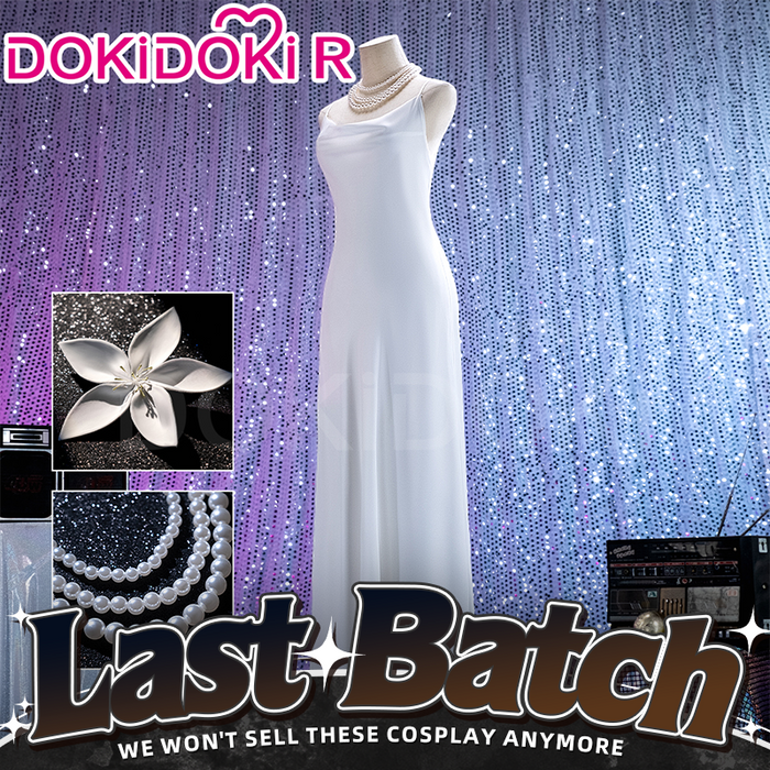 【Ready For Ship】【Last Batch】DokiDoki-R Anime NANA Cosplay Serizawa Layla Costume White Dress Reira