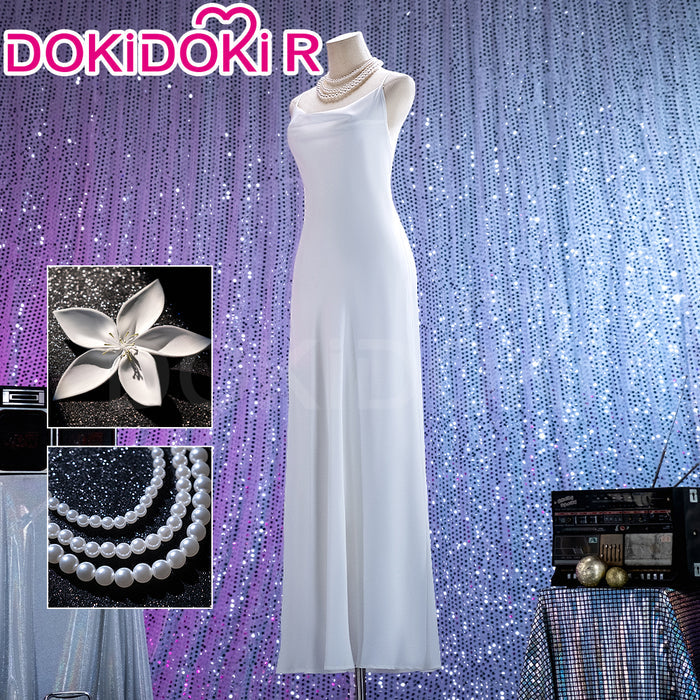 【Ready For Ship】【Last Batch】DokiDoki-R Anime NANA Cosplay Serizawa Layla Costume White Dress Reira