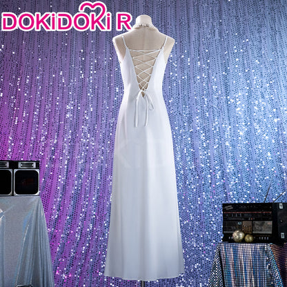 【Ready For Ship】【Last Batch】DokiDoki-R Anime NANA Cosplay Serizawa Layla Costume White Dress Reira