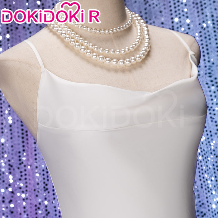 【Ready For Ship】【Last Batch】DokiDoki-R Anime NANA Cosplay Serizawa Layla Costume White Dress Reira