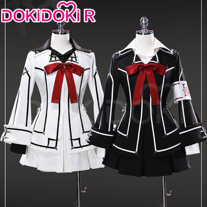 【Ready For Ship】【Last Batch】DokiDoki-R Anime Vampire Knight Cosplay Kurosu Yuki Costume Uniform