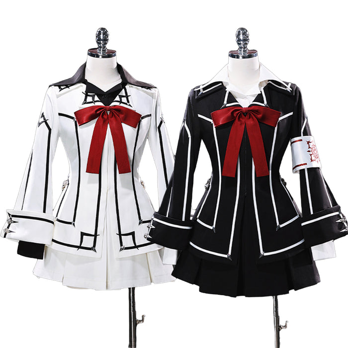 【Ready For Ship】【Last Batch】DokiDoki-R Anime Vampire Knight Cosplay Kurosu Yuki Costume Uniform