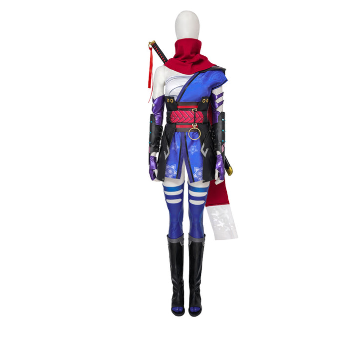 【Ready For Ship】【Last Batch】Dokidoki-R Game Cosplay Costume Women Blue Costume