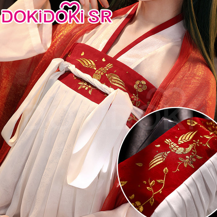 【Ready For Ship】【Last Batch】DokiDoki-SR Anime The Apothecary Diaries Cosplay Maomao Costume Mao Mao Red Date Dress
