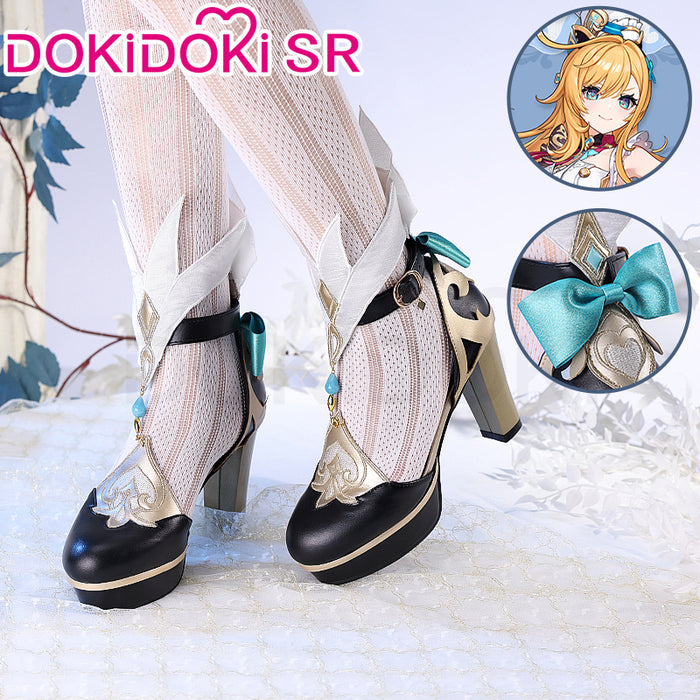 【Ready For Ship】【Last Batch】DokiDoki-SR Game Genshin Impact Cosplay Escoffier Shoes