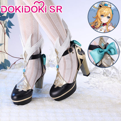 【Ready For Ship】【Last Batch】DokiDoki-SR Game Genshin Impact Cosplay Escoffier Shoes