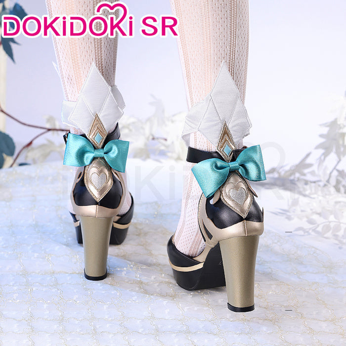 【Ready For Ship】【Last Batch】DokiDoki-SR Game Genshin Impact Cosplay Escoffier Shoes