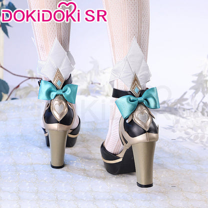 【Ready For Ship】【Last Batch】DokiDoki-SR Game Genshin Impact Cosplay Escoffier Shoes