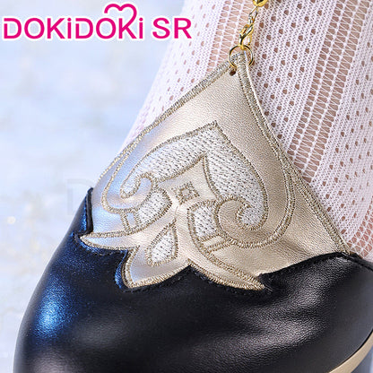 【Ready For Ship】【Last Batch】DokiDoki-SR Game Genshin Impact Cosplay Escoffier Shoes