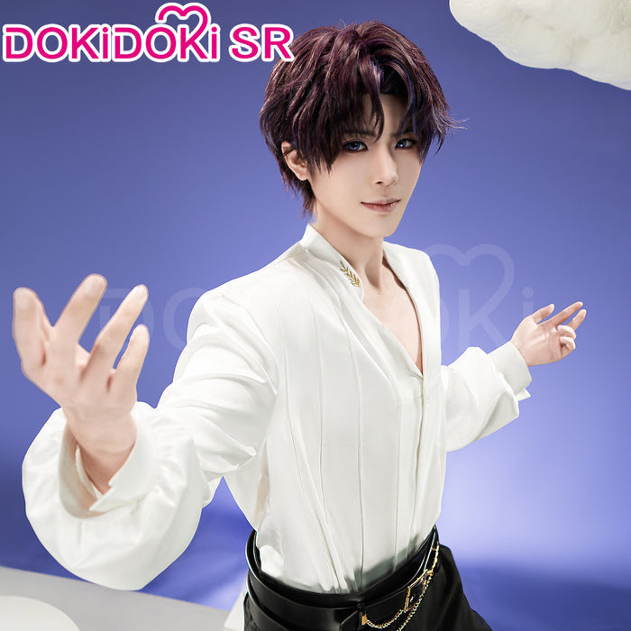 【Ready For Ship】【Last Batch】【Size S-3XL】DokiDoki-SR Game Love and Deepspace Cosplay Rafayel White Sand Phantom Costume White Skirt