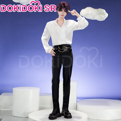 【Ready For Ship】【Last Batch】【Size S-3XL】DokiDoki-SR Game Love and Deepspace Cosplay Rafayel White Sand Phantom Costume White Skirt