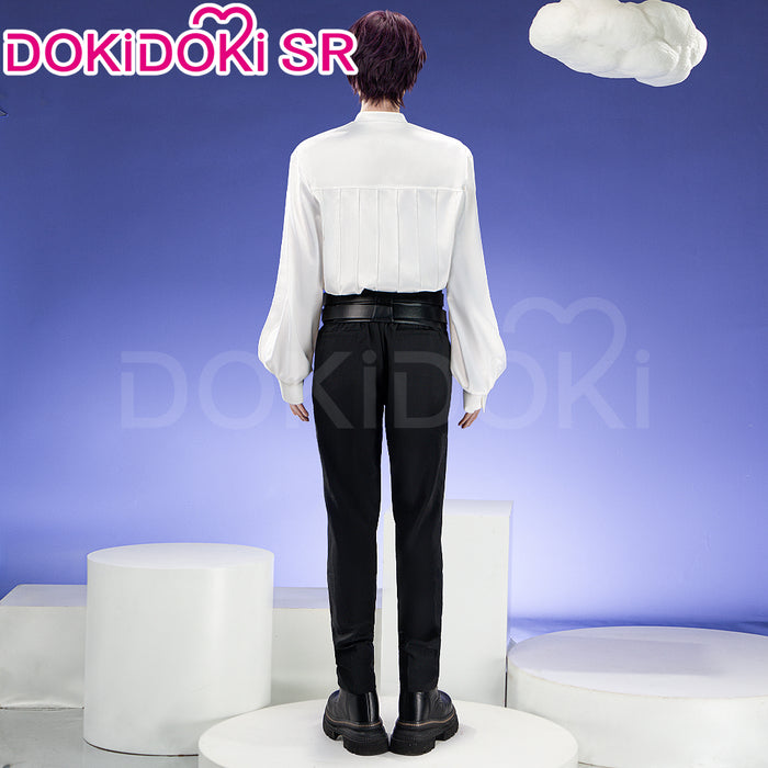 【Ready For Ship】【Last Batch】【Size S-3XL】DokiDoki-SR Game Love and Deepspace Cosplay Rafayel White Sand Phantom Costume White Skirt