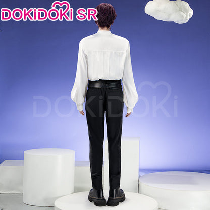 【Ready For Ship】【Last Batch】【Size S-3XL】DokiDoki-SR Game Love and Deepspace Cosplay Rafayel White Sand Phantom Costume White Skirt