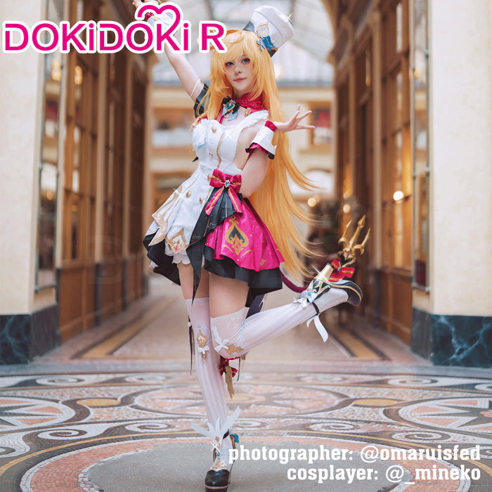 【Ready For Ship】【Last Batch】【Size XS-3XL】DokiDoki-R Game Genshin Impact Cosplay Escoffier Costume Fontaine
