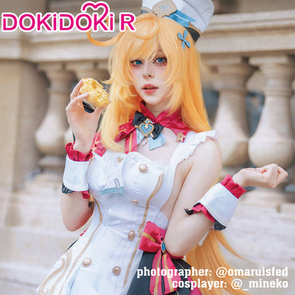 【Ready For Ship】【Last Batch】【Size XS-3XL】DokiDoki-R Game Genshin Impact Cosplay Escoffier Costume Fontaine