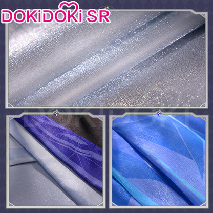 【Ready For Ship】【Size S-2XL】DokiDoki-SR Game Genshin Impact Cosplay White Skirk Costume Halloween