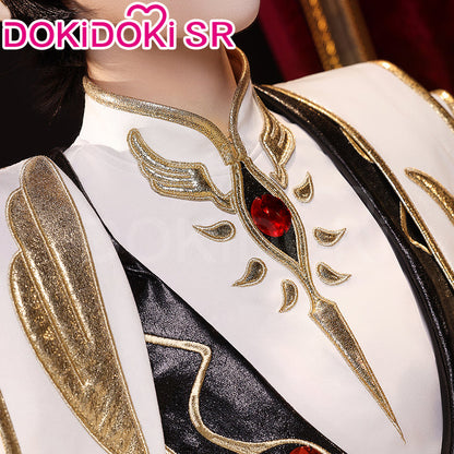 【Ready For Ship】【Size S-2XL】【Last Batch】DokiDoki-SR Anime Cosplay Emperor Costume White / Black Uniform King Wear
