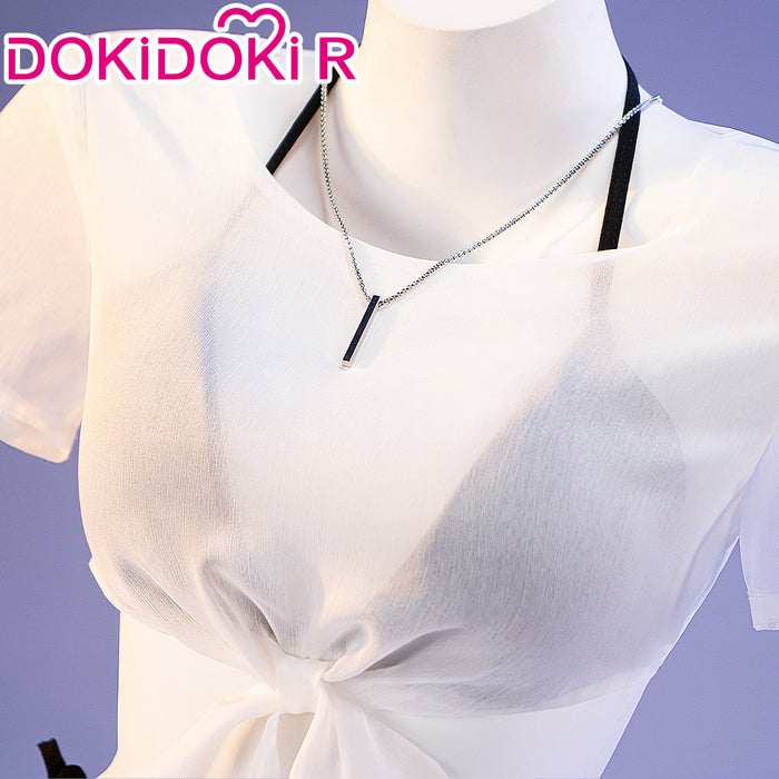 【Ready For Ship】【Size S-3XL】DokiDoki-R Game Cosplay Costume Lifeguard Women Swimsuit
