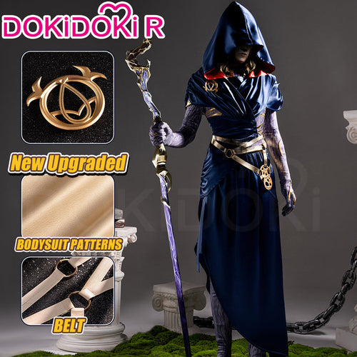 【Ready For Ship】【Size S-3XL】DokiDoki-R Game Cosplay Costume Male Suit Jesus Halloween