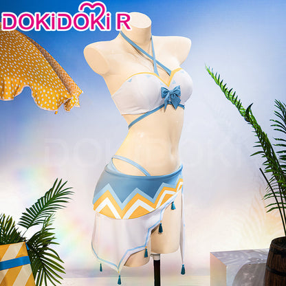 【Ready For Ship】【Size S-3XL】DokiDoki-R Game Genshin Impact Cosplay Lumine Costume Swimsuit Natlan