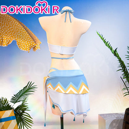 【Ready For Ship】【Size S-3XL】DokiDoki-R Game Genshin Impact Cosplay Lumine Costume Swimsuit Natlan