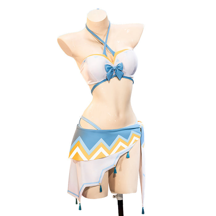 【Ready For Ship】【Size S-3XL】DokiDoki-R Game Genshin Impact Cosplay Lumine Costume Swimsuit Natlan