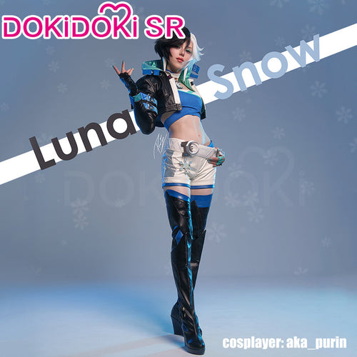 【Ready For Ship】【Size S-3XL】Dokidoki-SR Game Cosplay Costume / Shoes Woman Snow