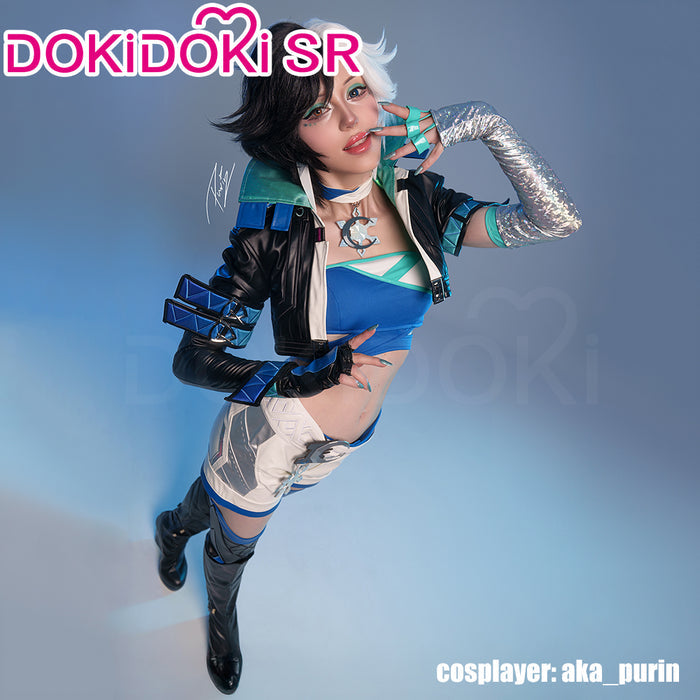 【Ready For Ship】【Size S-3XL】Dokidoki-SR Game Cosplay Costume / Shoes Woman Snow