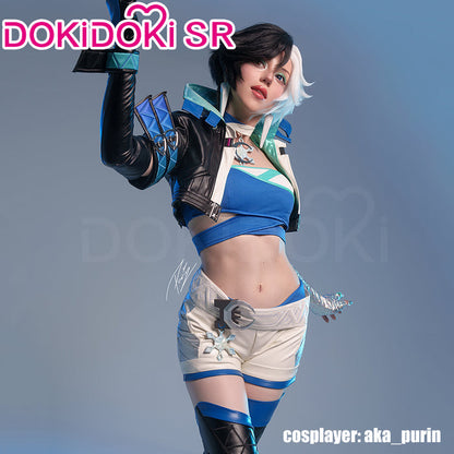 【Ready For Ship】【Size S-3XL】Dokidoki-SR Game Cosplay Costume / Shoes Woman Snow