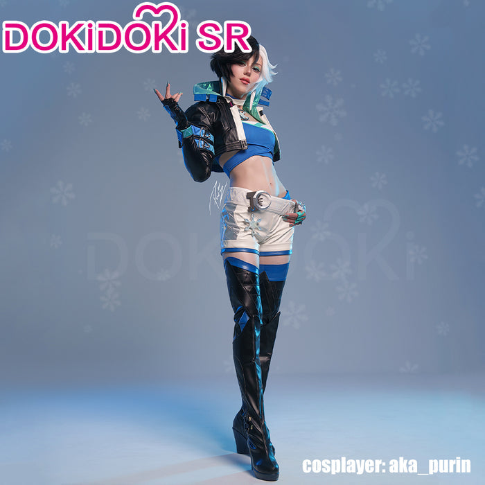 【Ready For Ship】【Size S-3XL】Dokidoki-SR Game Cosplay Costume / Shoes Woman Snow