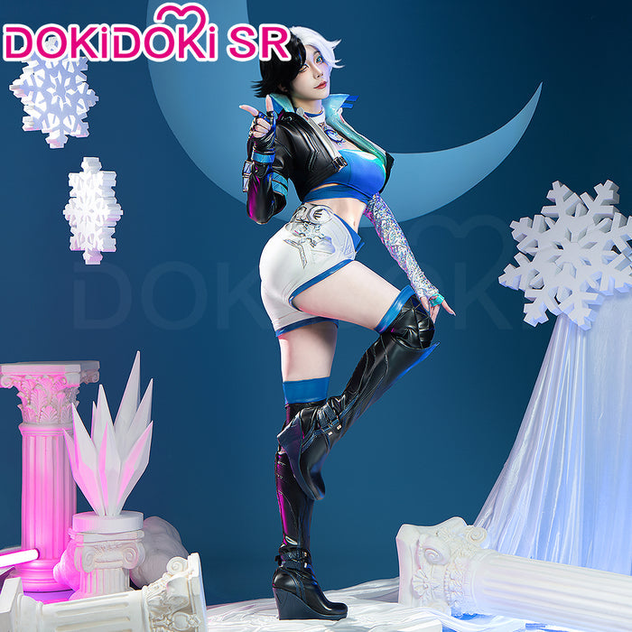 【Ready For Ship】【Size S-3XL】Dokidoki-SR Game Cosplay Costume / Shoes Woman Snow