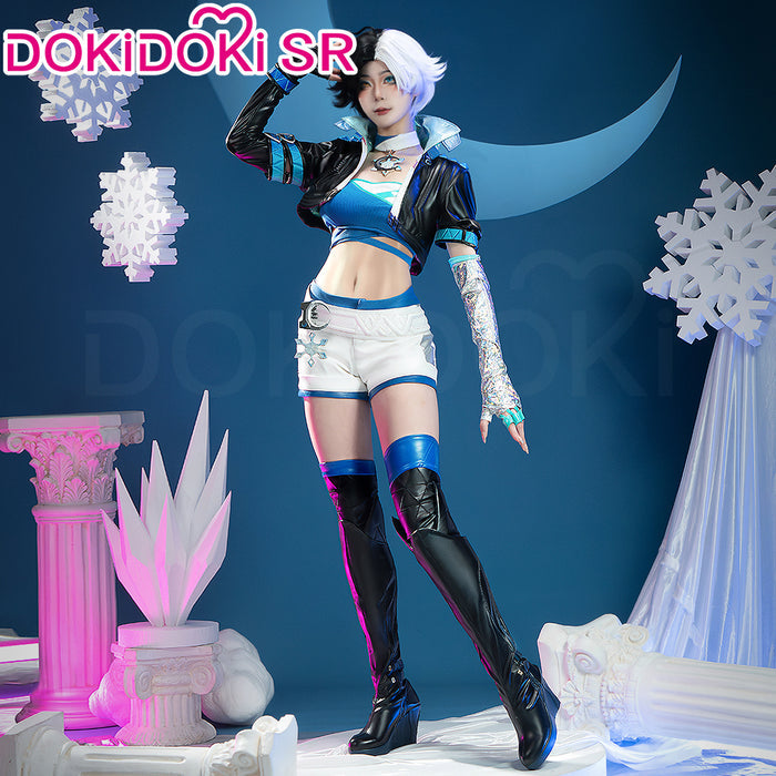 【Ready For Ship】【Size S-3XL】Dokidoki-SR Game Cosplay Costume / Shoes Woman Snow