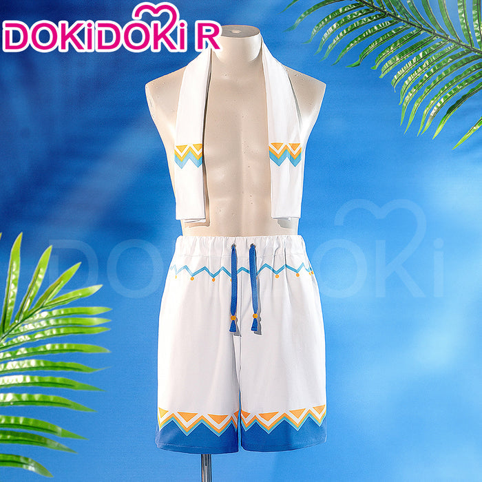 【Ready For Ship】【Size S-3XL】【LAST BATCH】DokiDoki-R Game Genshin Impact Cosplay Aether Costume Swimsuit Natlan