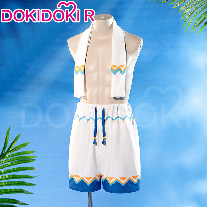 【Ready For Ship】【Size S-3XL】【LAST BATCH】DokiDoki-R Game Genshin Impact Cosplay Aether Costume Swimsuit Natlan