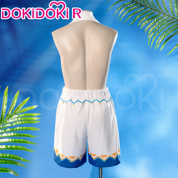【Ready For Ship】【Size S-3XL】【LAST BATCH】DokiDoki-R Game Genshin Impact Cosplay Aether Costume Swimsuit Natlan