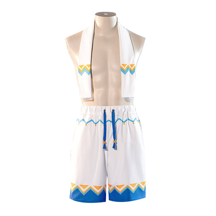 【Ready For Ship】【Size S-3XL】【LAST BATCH】DokiDoki-R Game Genshin Impact Cosplay Aether Costume Swimsuit Natlan