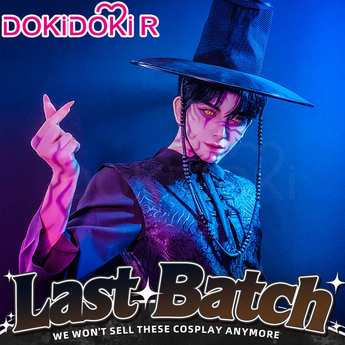 【Ready For Ship】【Size S-3XL】【Last Batch】DokiDoki-R Movie Anime KPOP KILLER Cosplay Black Costume