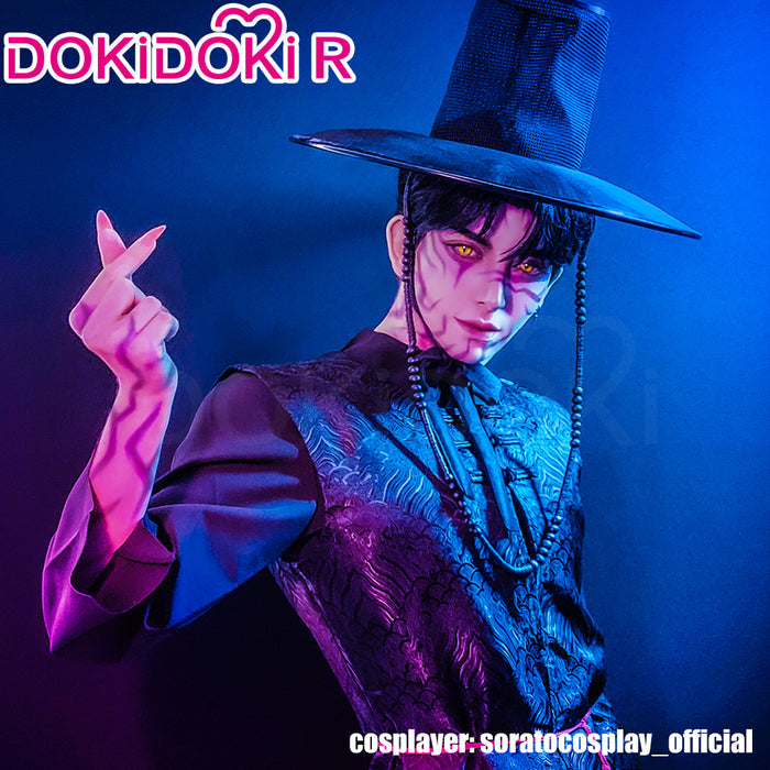 【Ready For Ship】【Size S-3XL】【Last Batch】DokiDoki-R Movie Anime KPOP KILLER Cosplay Black Costume
