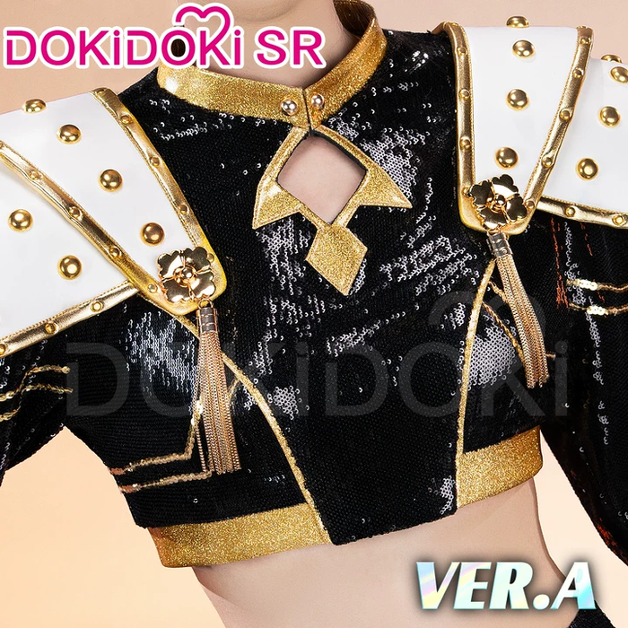 【Ready For Ship】【Size S-3XL】【Last Batch】DokiDoki-SR Movie Anime KPOP KILLER Cosplay Costume GOLD SERIES