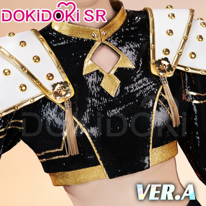【Ready For Ship】【Size S-3XL】【Last Batch】DokiDoki-SR Movie Anime KPOP KILLER Cosplay Costume GOLD SERIES