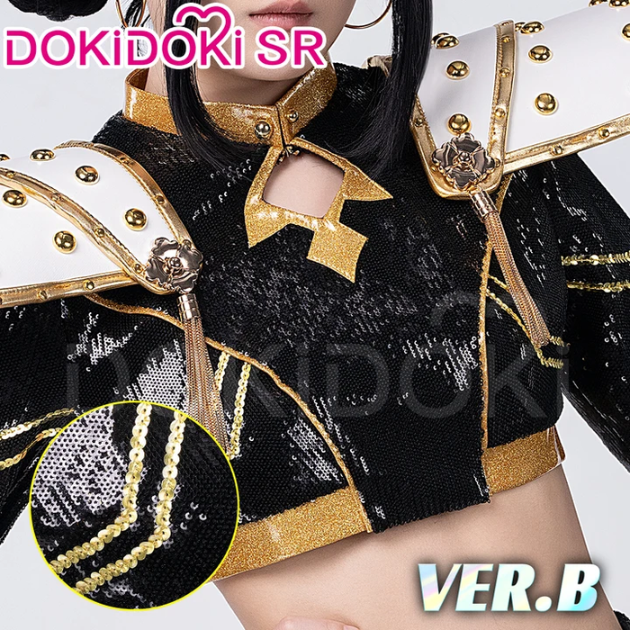 【Ready For Ship】【Size S-3XL】【Last Batch】DokiDoki-SR Movie Anime KPOP KILLER Cosplay Costume GOLD SERIES