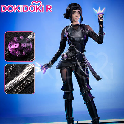 【Ready For Ship】【Size S-4XL】【Last Batch】DokiDoki-R Movie Anime KPOP KILLER  Cosplay Black Costume BATTLE  SERIE