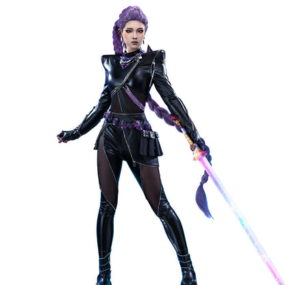 【Ready For Ship】【Size S-4XL】【Last Batch】DokiDoki-R Movie Anime KPOP KILLER Cosplay Black Costume BATTLE  SERIE