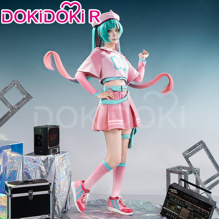 【Ready For Ship】【Size XS-2XL】DokiDoki-R Cosplay  Costume Pink Dress