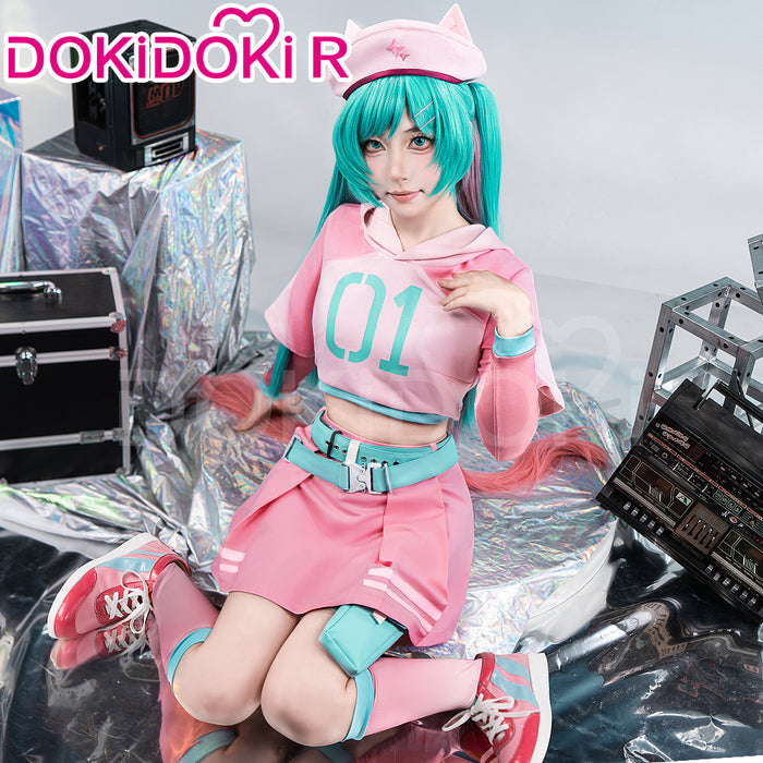 【Ready For Ship】【Size XS-2XL】DokiDoki-R Cosplay  Costume Pink Dress