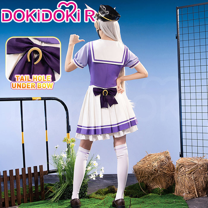 【Ready For Ship】【Size XS-3XL】Dokidoki-R Anime Cosplay Purple Uniform