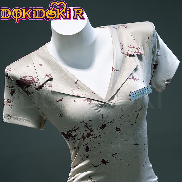 【Ready For Ship】【Size XS-3XL】DokiDoki-R Movie Game Cosplay Nurse Costume Halloween