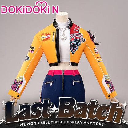 【Ready For Ship】【Size XS-3XL】【Last Batch】DokiDoki-N Movie Anime KPOP KILLER Cosplay Costume YELLOW SERIES
