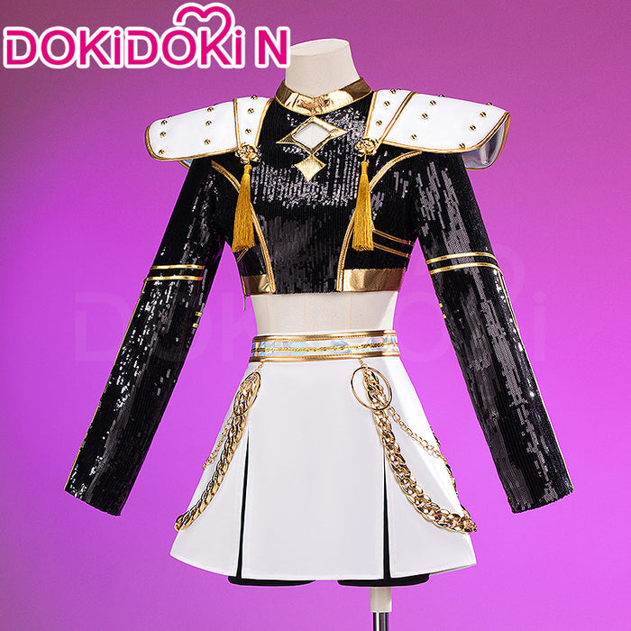 【Ready For Ship】【Size XS-3XL】【Last Batch】DokiDoki-N Movie Anime KPOP KILLER Cosplay Costume GOLD SERIES